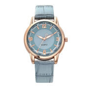 beautiful Hard Work Two-color Dial Quartz Ladies Watch Creative Belt Watch