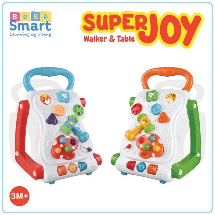 Bebe Smart Super Joy Walker & Table Alat Bantu Jalan Anak Bayi
