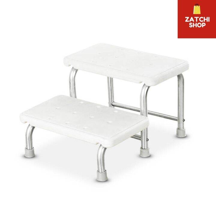 Stainless Plastic Double Footstool Medical Foot Stool Heavy Duty