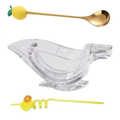 Manual Lemon Juicer Lemon Squeezer Manual Transparent Acrylic Lemon Squeezer Manual Citrus Juicer Without Getting Juice on Your Hands innate