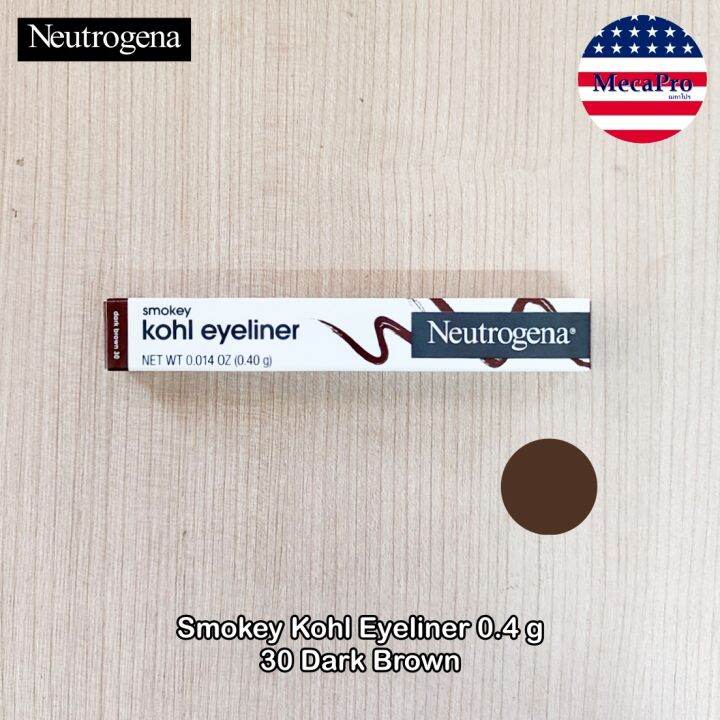 Neutrogena® Smokey Kohl Eyeliner 0.4 g นูโทจีนา อายไลเนอร์ แบบดินสอ กัน
