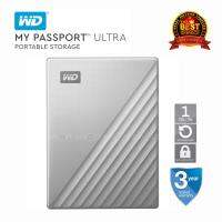 WD My Passport Ultra 1TB USB 3.0 Type-C Portable Drive (WDBC3C0010BSL-WESN) Silver