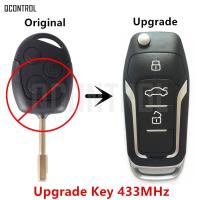 【☸2023 New☸】 xian9 Kunci Remote Mobil อัพเกรดสำหรับ Ford โฟกัส C-Max D-Max Mondeo Fiesta Galaxy Fusion เบลด Fo21 433Mhz