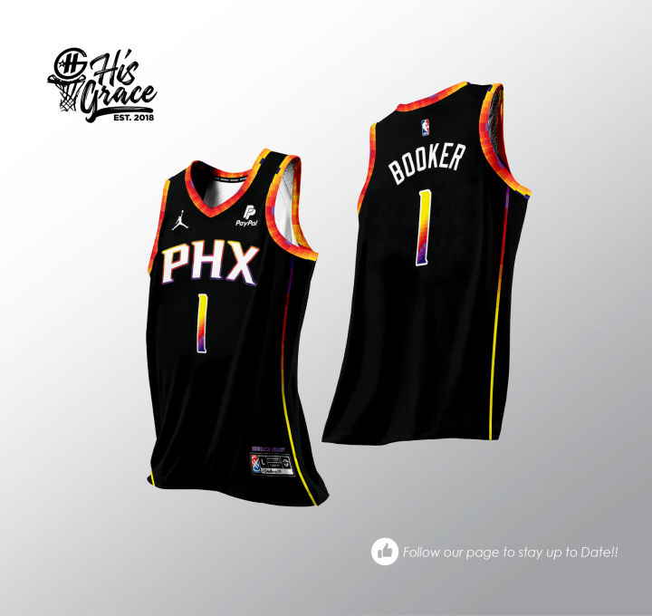 2023 PHOENIX SUNS STATEMENT FULL SUBLIMATION HG JERSEY