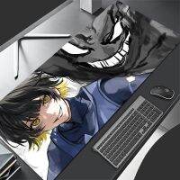 การ์ตูนญี่ปุ่น Blue Lock Large Game Mouse Pad แล็ปท็อปอุปกรณ์เกมโต๊ะกันลื่น Lsagi Yoichi Meguru Rin Cool Mousepad