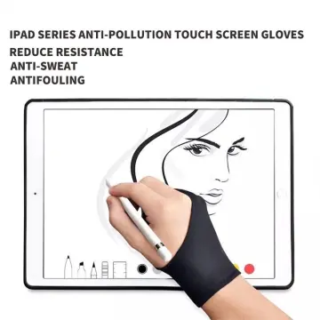 BOSTO Two-Finger Free Size Drawing Glove Artist Tablet Drawing