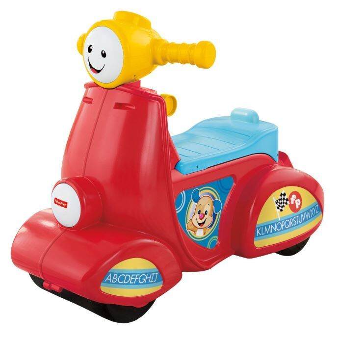 สกู๊ตเตอร์เด็ก-รถขาไถ-fisher-price-laugh-amp-learn-smart-stages-scooter-ของเล่นเด็กเสริมพัฒนาการ-ของเล่นเด็กเล็ก-รถขาไถเสริมพัฒนาการเด็กรุ่นขายดี