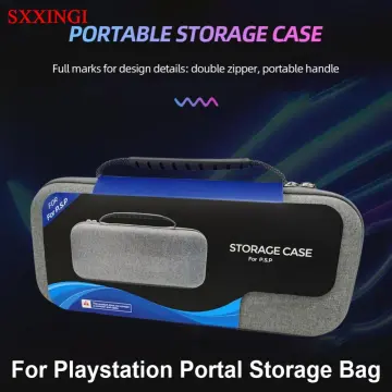 Carrying Case Bag for Sony PS5 PlayStation Portal Remote Player Shockproof  Protective Travel Case Storage Bag