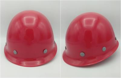 R-ANTINOC หมวกนิรภัย ทรงญี่ปุ่น ปรับหมุน พร้อมสายรัดคาง 4 จุด มอก.368-2562 สีแดง( HM-J-B3R )