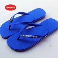 Havaianas_ฤดูร้อนกลางแจ้งสบาย ๆ ลื่นสวม Flip Flop สีทึบยางผู้ชายพลิก FlopTH