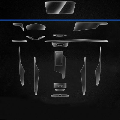ฟิล์มใส Tpu สำหรับ Cadillac CT5 XT5 CT6รถ XT6 2019-2023แผงคอนโซลเกียร์แผงประตูรถ