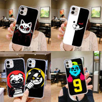 A-116 hip hop bear อ่อนนุ่ม TPU เคสโทรศัพท์ หรับ Samsung Galaxy Note FE A30S A20 S10E A20S A70 20 Ultra S21 A70S A50S A50 A30 S20 S10 Lite Plus โปร่งใส ปก