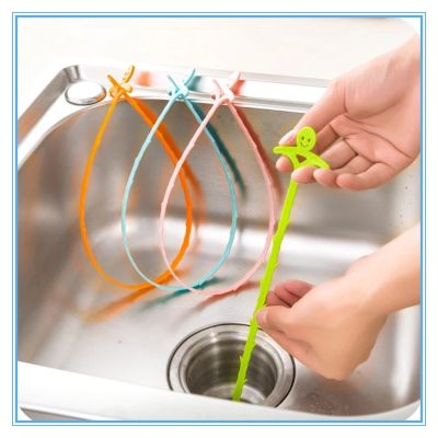 【LZ】 Kitchen Accessories Tools Sewer Cleaning Hook Home Bathroom Kitchen Floor Drain Sink Bathtub Dredge Device Kitchen Gadgets 51cm