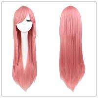 [Free ship] cos wig Qianben cherry patrol formula LUKA Momoi May smoke powder 80CM long straight foreign trade agent