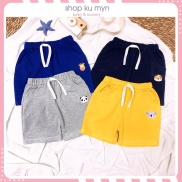 Quần Đùi Short Cotton Cho Bé Thun Mềm Chính Hãng Ku Myn Kmq001