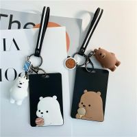 【hot sale】 ∈❀☊ B11 Cute Cartoon Bus Meal Card Protective Cover Keychain