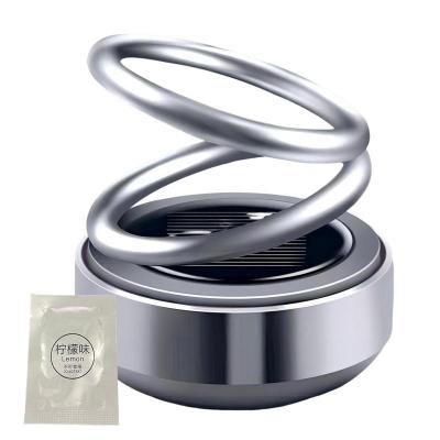 【DT】  hotAromatherapy Car Diffuser Auto Rotating Air Freshener Vehicle Double Ring Interior Decoration Accessories Diffuser for car