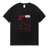 เสื้อยืดลายการ์ตูนสุดฮิตสำหรับผู้ชายเสื้อยืดลายการ์ตูนสุด2022จากอะนิเมะญี่ปุ่น Akira เสื้อยืดลายกราฟิก90S เสื้อยืดผู้ชาย