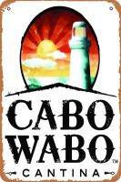 Yzixulet cabo wabo cantina wibo Poster Metal Tin Sign Vintage 8x12 Inch