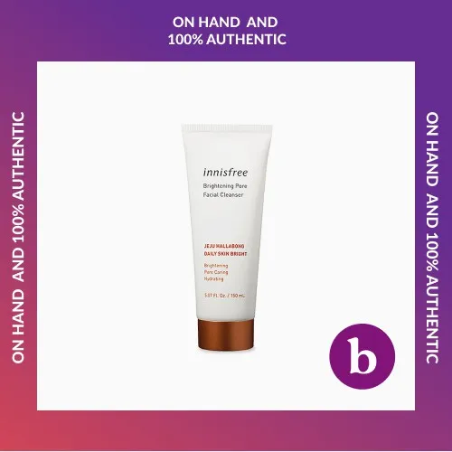 INNISFREE Brightening Pore Facial Cleanser (150ml) Lazada PH