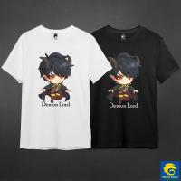 เสื้อยืดเกมเมอร์ แขนสั้น คอกลม ลาย Demon Lord ผ้า Cotton 100% เกรดพรีเมี่ยม แบรนด์ Glisten Game