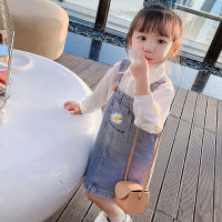 Summer Fashion 2-9 Years Kids Girls Denim Dress Baby Clothes Children Girl Dresses Cartoon Skirt Clothing IENENS Kids Baby Girls Jeans Denim Clothing Dress Clothes Children Wears Infant Toddler Girl Dresses Skirt Overalls 2 3 4 5 6 7 8 9 Years