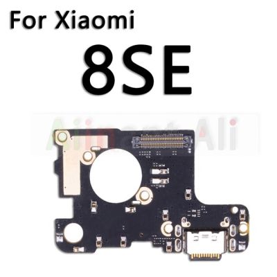 【⊕Good quality⊕】 anlei3 พอร์ตเครื่องชาร์จ Usb บอร์ดแผงวงจรหัวต่อชาร์จ Flex สายเคเบิลสำหรับ Xiaomi Mi 5 5S 6 6X8 8se 9 9T 9se 10 A1 A2 A3 Lite Plus Pro Mic