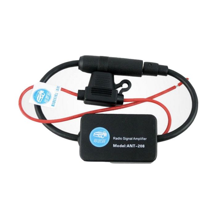practical-fm-signal-amplifier-anti-interference-car-antenna-radio-universal-fm-booster-amp-automobile-parts-gain-more-25db