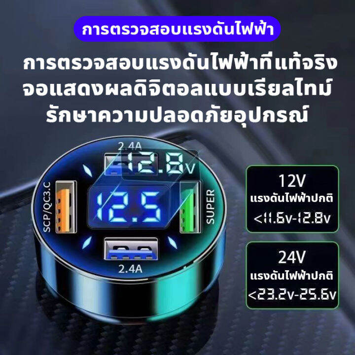 jmg-c016a-รุ่นใหม่ปี2023-หัวชาร์จในรถยนต์-หัวชาร์จเร็วรถ-12v-24v-หัวชาร์จในรถ-66w-ที่ชาร์จในรถ-qc3-0-ชาร์จเร็ว-pd-ชาร์จเร็ว-ที่ชาร์จแบตรถ-หัวชาร์จรถยนต์-ที่ชาร์จแบต-4-พอร์ต-car-charger-ที่ชาร์จเร็วในร