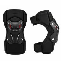 Knee Pads Movable Pre Bent Fit The Knee Motorcycle Elbow Guard Hard Collision Avoidance Motocross Racing Knee Protector For Knee Shin Protection