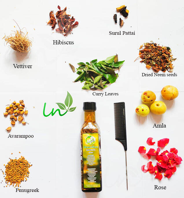 LAKSHMI NATURAL HAIR REGROWTH RAW HERBAL OIL LAKSHMI NATURALS Lazada