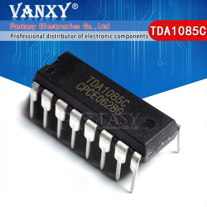 2PCS TDA1085C DIP-16 TDA1085 DIP16 TDA1085CG 1085C DIP WATTY Electronics