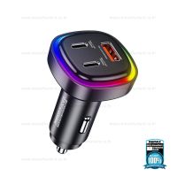 Car Charger 66W PD+QC (RCC330,Black) - ที่ชาร์จในรถ REMAX