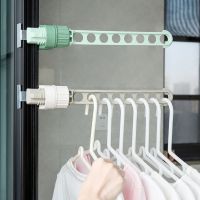 Outdoor Travel Portable Drying Racks Window Frame Clothes Hanger Adjustable Detachable Indoor Hanging Rack Laundry Storage