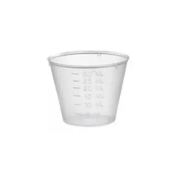 500pcs Measuring Cup 15ml Transparent Plastic Small Liquid