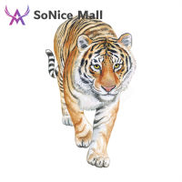 Tiger Print Wall Sticker Bedroom Background Entrance Kindergarten Wall