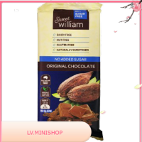 Chocolate Original No Added Sugar Sweet William 100 G. พร้อมส่ง.