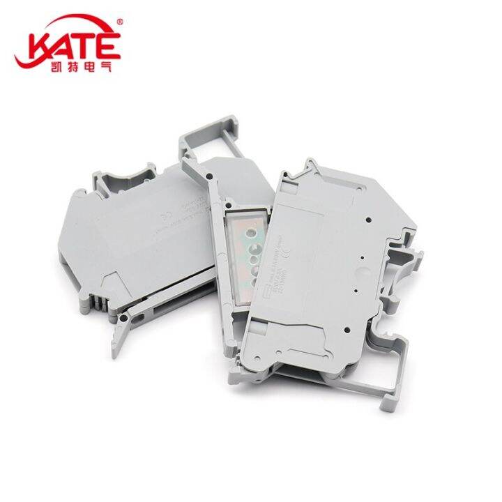 UK5HESI Multicolor Fuse Holder DIN Rail Fuse Terminal Block LED Fuse