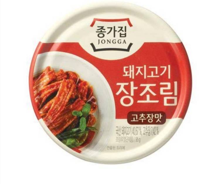 jongga-red-pepper-paste-taste-braised-pork-95g-หมูตุ๋นเกาหลี-รสเผ็ด
