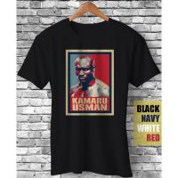 Soft Round Mma Fighter Kamaru The Nigerian Nightmare Usman Funny Gift T-Shirt Wrestling  NJMK
