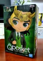 ฟิกเกอร์  มือ1 แท้100% นำเข้าจากญี่ปุ่น FIGURE MARVEL LOKI โลกิ VOL.3 QPOSKET VER.A &amp;  Qposket CAPTAIN MARVEL กัปตัน มาเวล