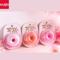 Twingo Correction tape Korean Cherry Blossom Donut Kawaii Round shaped Decorative gift cute stationery office school supplies Correction Liquid Pens