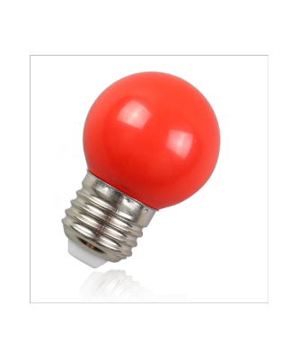 SuperSales - X6 ชิ้น - หลอดปิงปอง ระดับพรีเมี่ยม 1.5 W BL-G45-Y001 สีแดง ส่งไว อย่ารอช้า -[ร้าน ThanakritStore จำหน่าย ไฟเส้น LED ราคาถูก ]