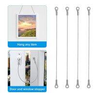 ❀✱ Marine Rope Pin Stainless Steel Door Connection Limiter Super Strength Door Restraint Rope for Kitchen Wardrobe Bathroom