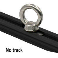 Kayak Track Mount Tie Down Eyelet เพื่อยึดสายบันจี้จัมหรือเชือกของคุณได้ถึง0.5"