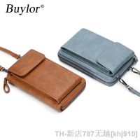 hot【DT】✻  Buylor Small Cell 2023 Womens Fashion Crossbody Hasp Shoulder for Handbag Luxury Leather Card Holder