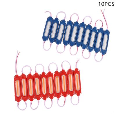【LZ】┋  Luz indicadora do marcador lateral do caminhão módulo LED COB super brilhante lâmpada de advertência ônibus caminhão reboque luz de parada 12V 10Pcs