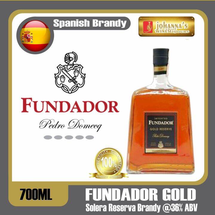 Fundador Gold Reserve 700 mL | Lazada PH