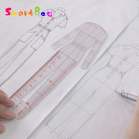 ashion Design Ruler Women Cloth Original Human Body Model Female Figure Template Ruler Suitable for A4 Paper Design