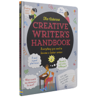 Usborne original English Creative writer S Handbook creative writer childrens English writing notes guide interesting illustrations learning reference book 7-12 years old original imported English book